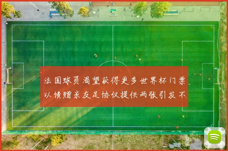 法国球员渴望获得更多世界杯门票以馈赠亲友足协仅提供两张引发不满